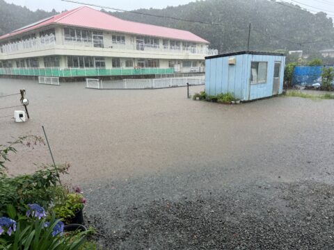６月１８日の大雨で！