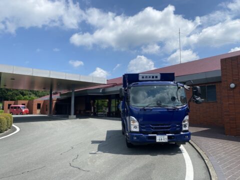 バンカー砂運搬